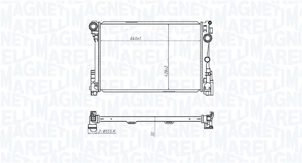 Radiator, engine cooling